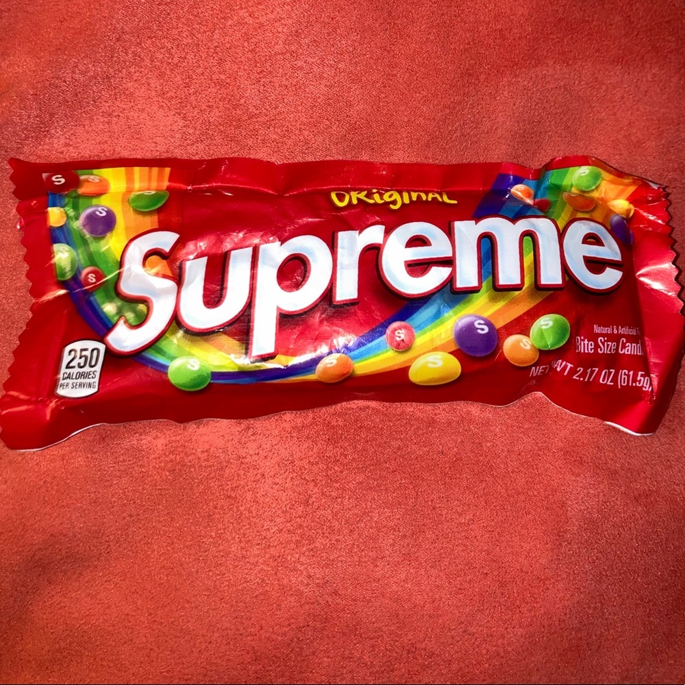 NEW UNOPENED PACKAGE - SUPREME X SKITTLES ( Supreme 2021 Drop ) - Accessories